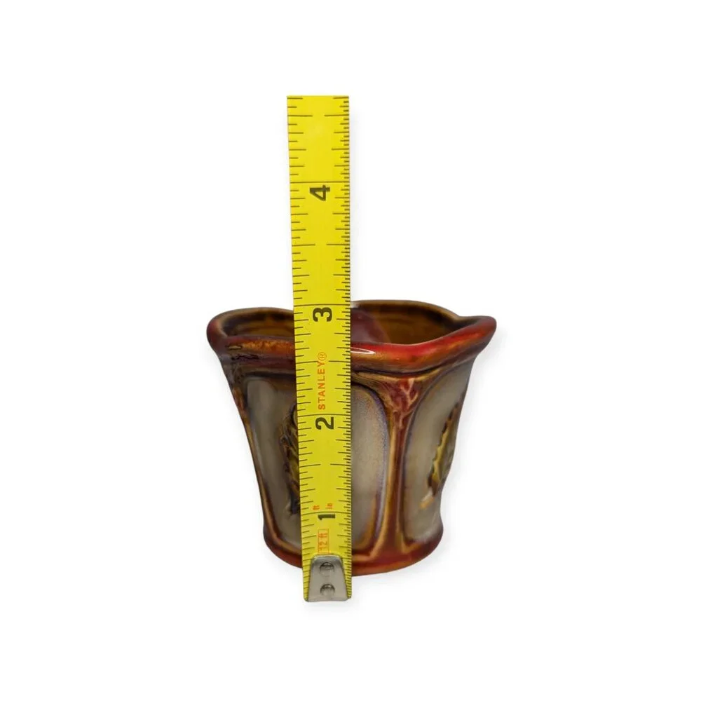 Ceramic Fall Autumn Thanksgiving Votive Candle Holder